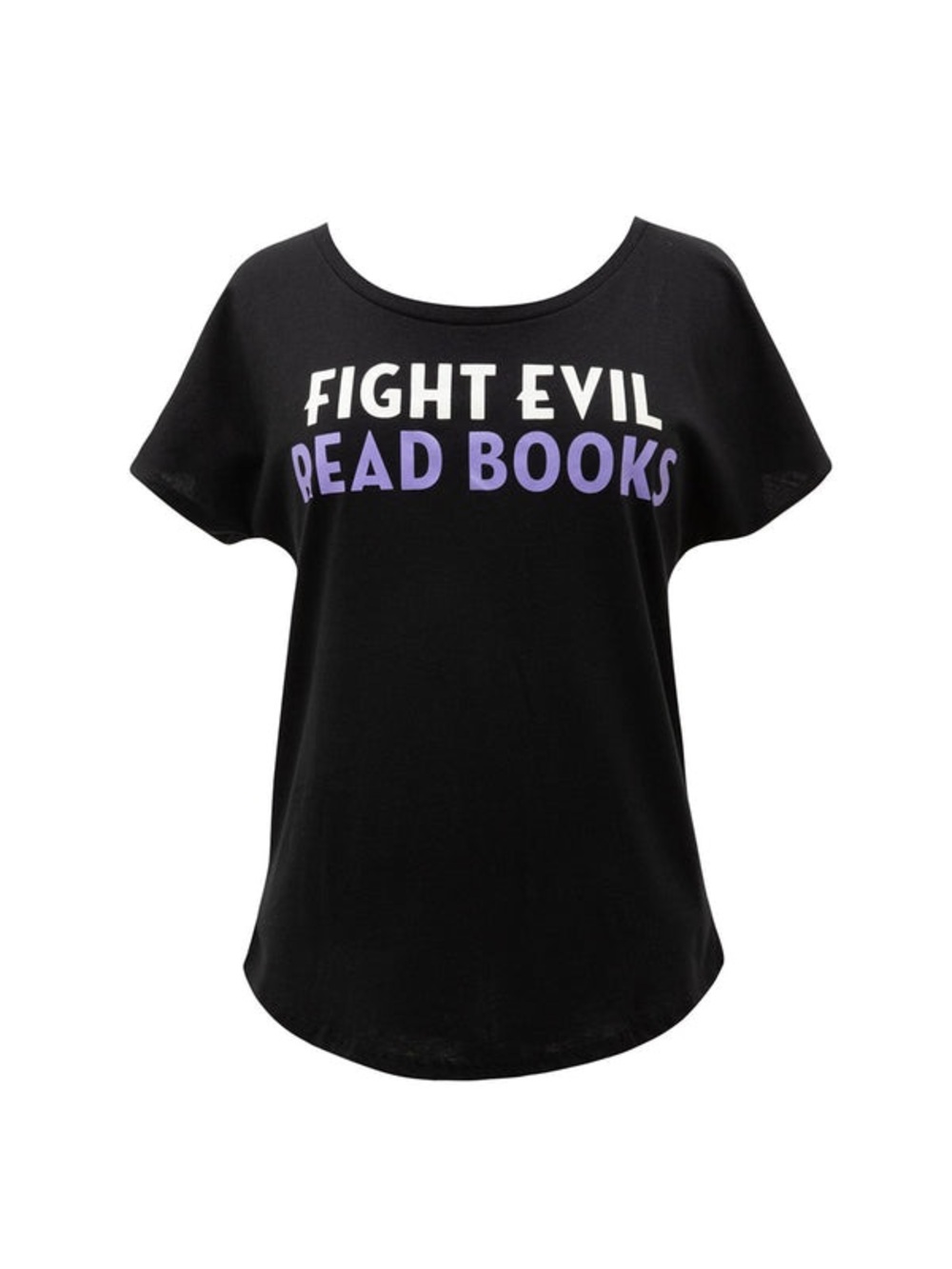 Fight Evil Read Book T Shirt Womens S NWT